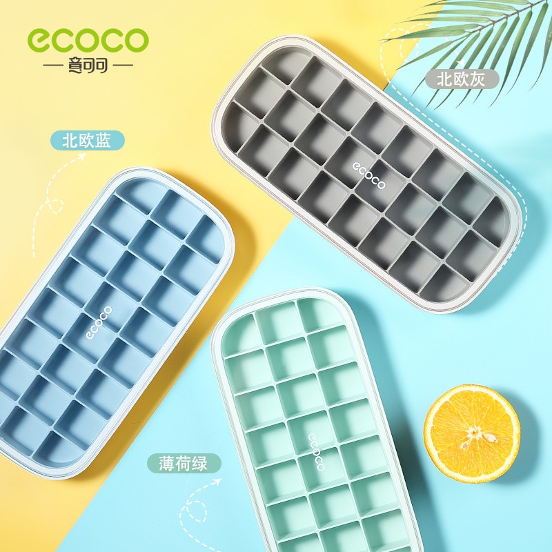 Khay silicon làm đá viên 24 ô tiện dụng chất lượng cao
