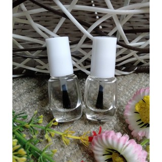 Combo 2 Lọ Nước Sơn Bóng mau khô Dưỡng Móng Tay chai mini