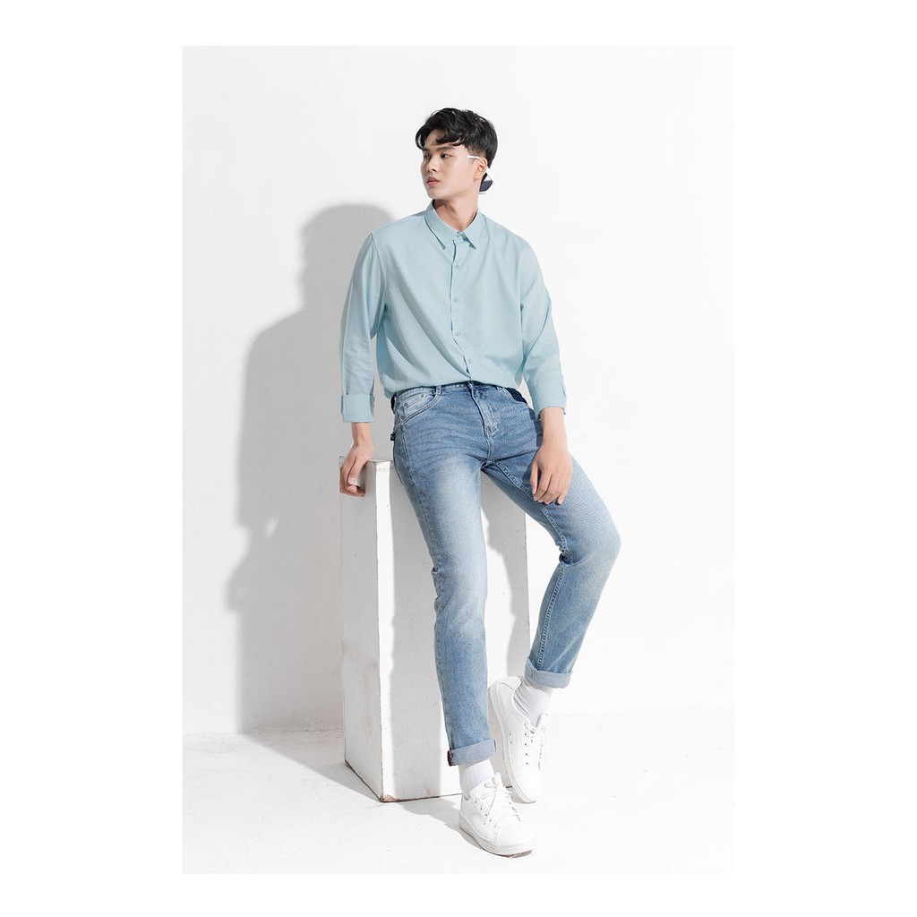 Quần Dài Jean Slimfit Đơn Giản Y2010 M3 20189 |YaMe|