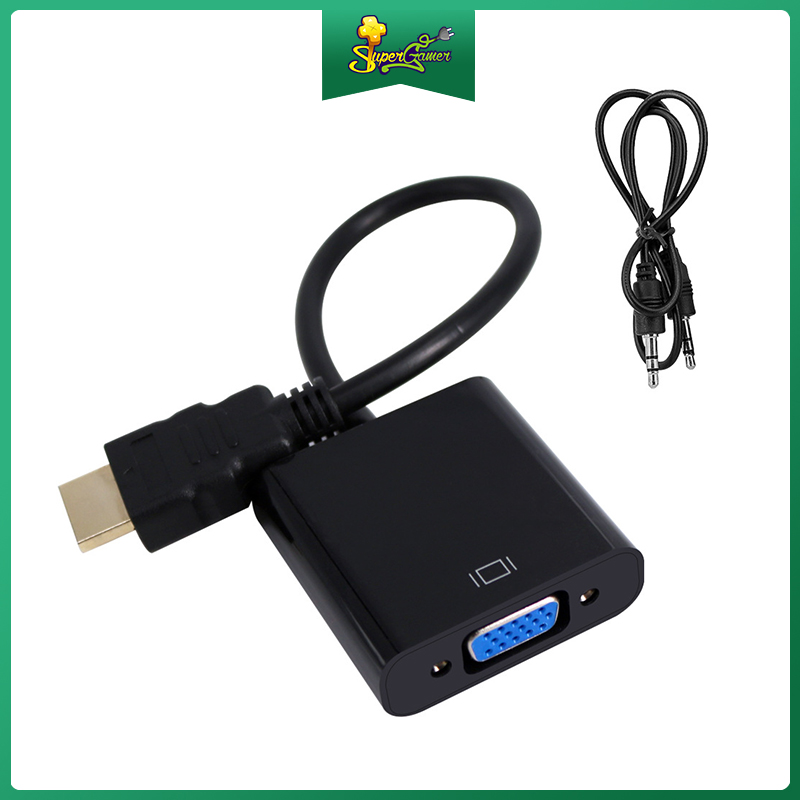 Cáp chuyển đổi HDMI sang VGA hỗ trợ full HD 1080P chất lượng cao