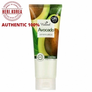 Sữa rửa mặt bơ on the body the natural avocado 200g