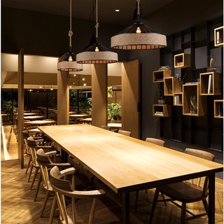 Đèn thả decor quấn thừng DC264
