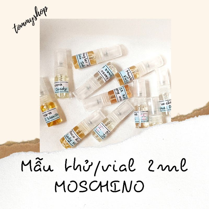 Mẫu thử nước hoa Moschino chính hãng