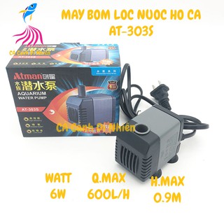 Máy bơm nước ATMAN AT-303S 6W lọc nước cho hồ cá cảnh