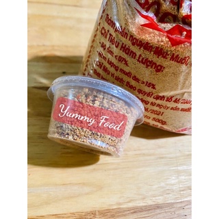 Hũ nhỏ muối tây ninh chấm trái cây  50gram