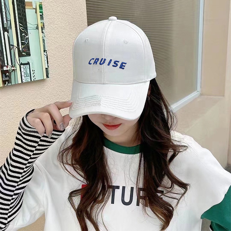[Bán Chạy] Mũ Lưỡi Trai Thêu Hình Ponycap Dad Thời Trang Có Thể Điều Chỉnh Phong Cách Unisex