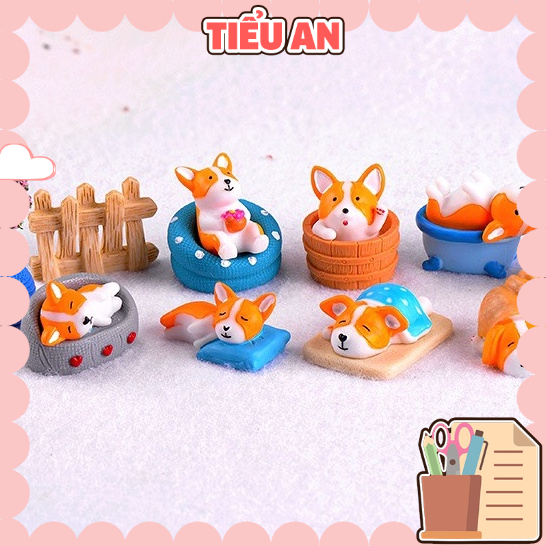 Charm (C185) slime/ Dụng Cụ Charm Trang Trí Hình Cún 3D (Inbox Shop lấy Màu lông Cún)