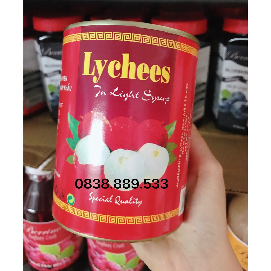 Vải ngâm nước đường Thanh Hà (565g)