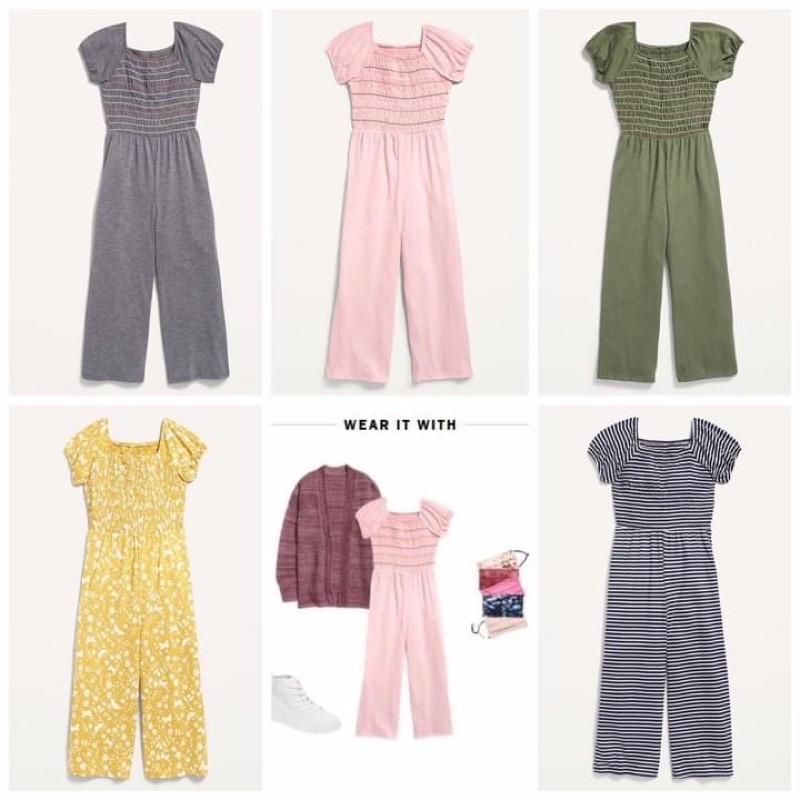 Jumpsuit bé gái