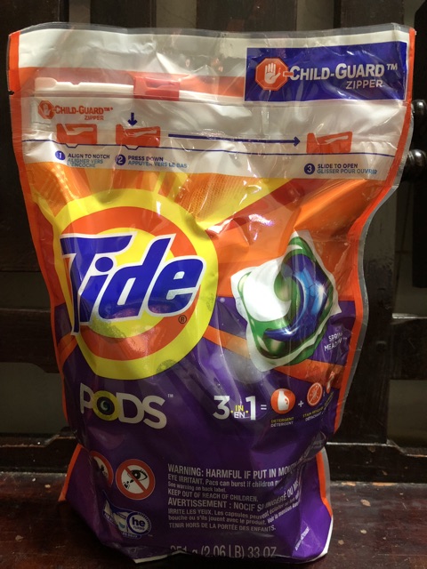 Viên giặt xả Tide Pods của Mỹ (38 viên) mẫu MỚI ^^