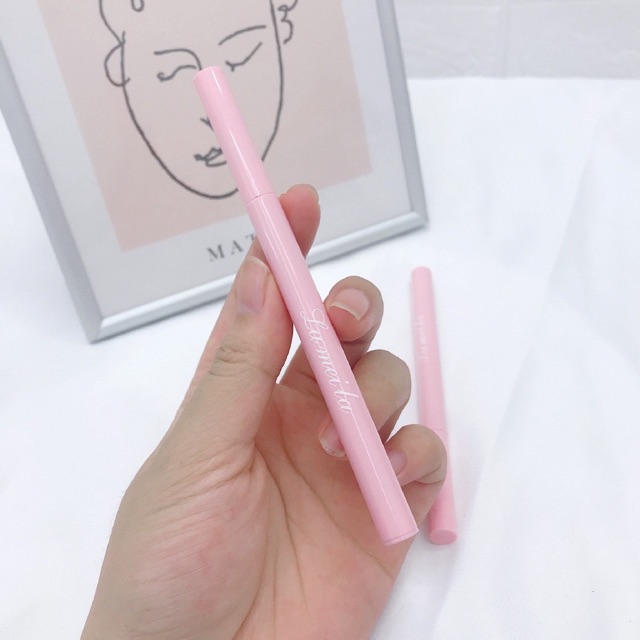 Bút Kẻ Mắt Lameila Vỏ Hồng Chống Thấm Nước Lâu Trôi Trang Điểm Chuyên Nghiệp