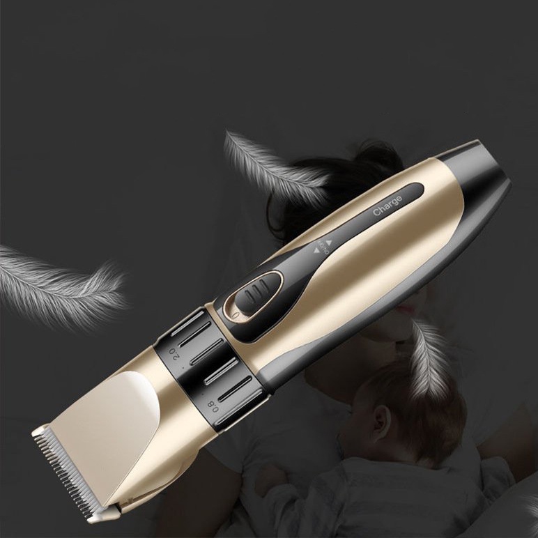 Tông Đơ HAIR CLIPPER, Tông Đơ Cắt Tóc Gia Đình Tăng Chỉnh Kích Cỡ