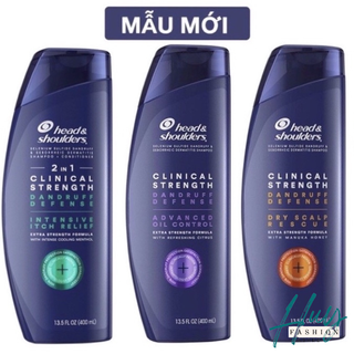 Dầu Gội Head Shoulder Mỹ tr﻿ị gàu ngừa nấm da 400ml