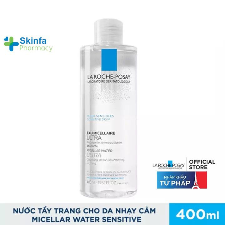 Nước Tẩy Trang La Roche-Posay Micellar Water Cho Da Nhạy Cảm - Skinfa.