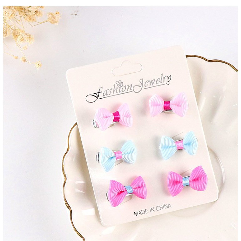 Kẹp Tóc Hình Nơ Kimi Dễ Thương Cho Bé Gái