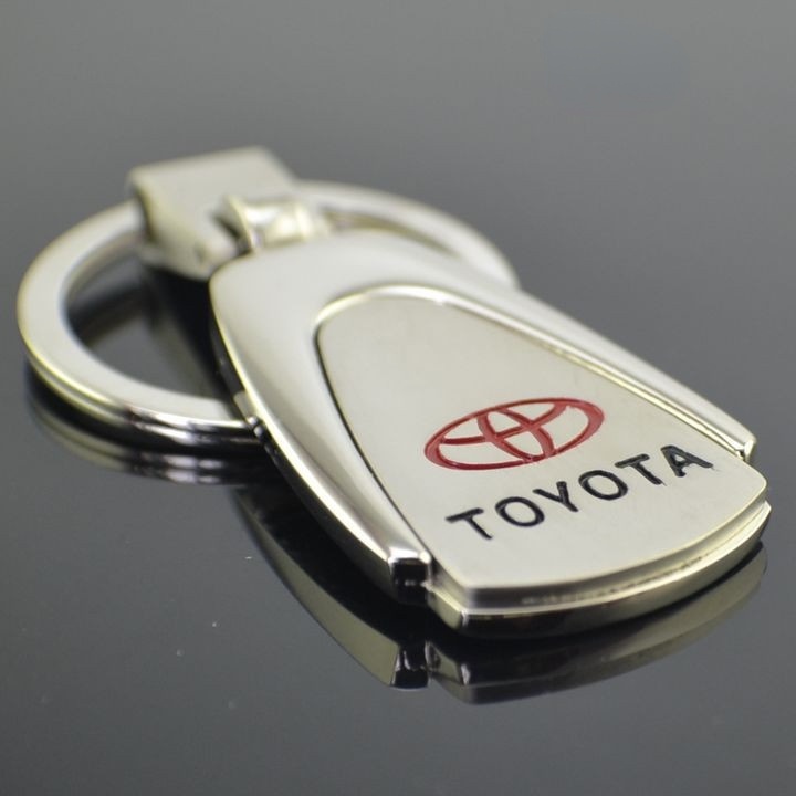 Móc khóa hợp kim kim loại in logo dành cho xe hơi xe máy thích hợp cho Volkswagen C