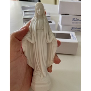 Tượng mẹ ban ơn 15cm poly trắng-màu