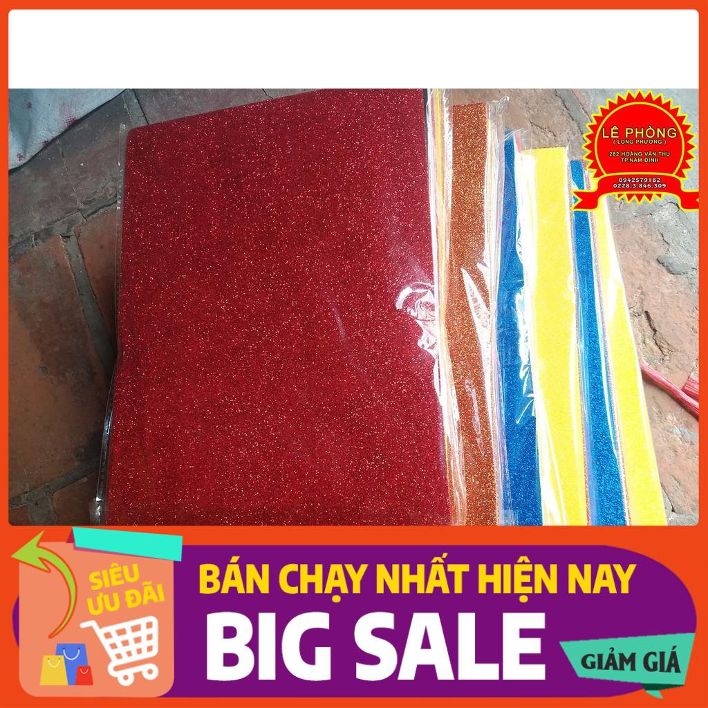 [BÁN CHẠY]  [ Mầm non ] XỐP MÀU KIM TUYẾN ( inb shop để chọn màu )