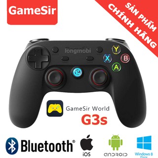 GameSir G3s - Tay cầm chơi game bluetooth đa hệ, Android, IOS, PC, PS3