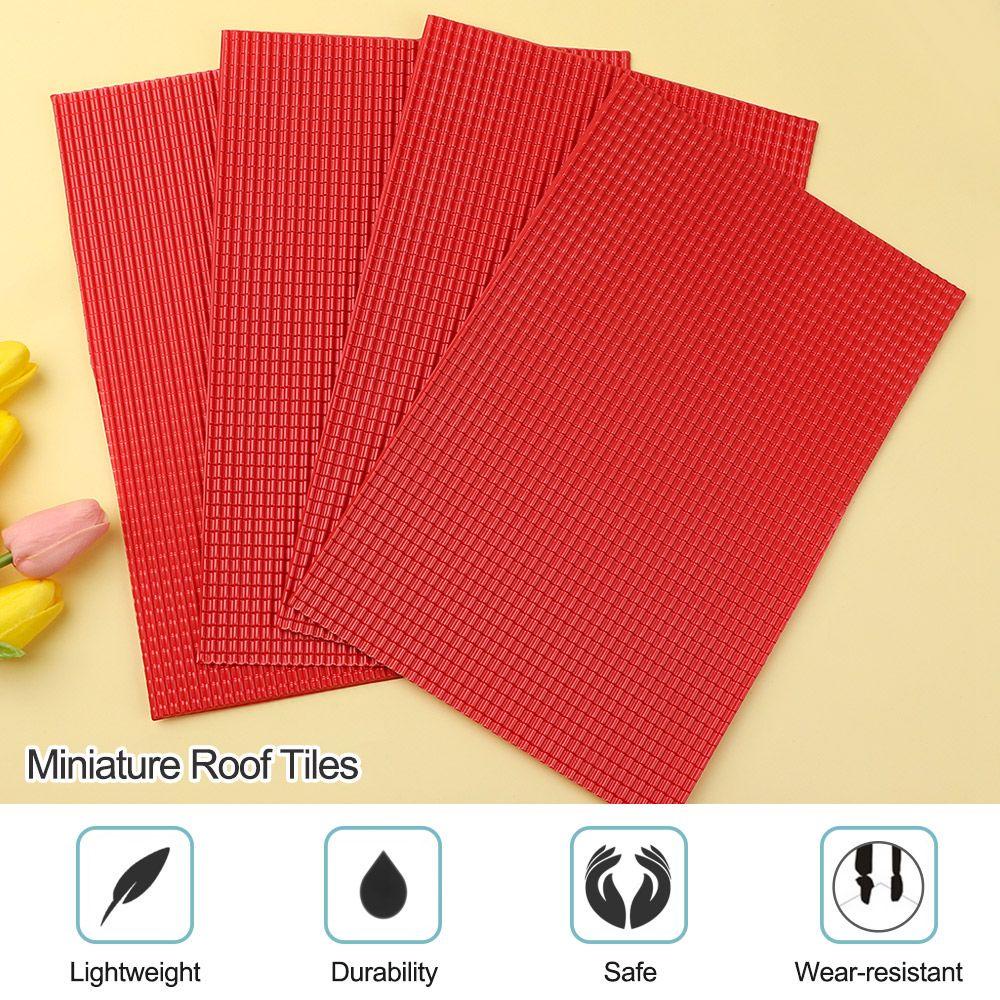 Set 4 Tấm Lót Mái Nhà Màu Cầu Vồng Chất Lượng Cao An Toàn Cho Bé