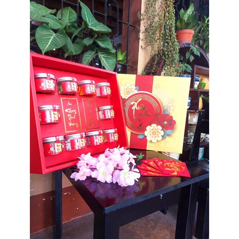 [Quà tết] Hộp mứt Tết, Hộp quà Tết +Túi | BigBuy360 - bigbuy360.vn