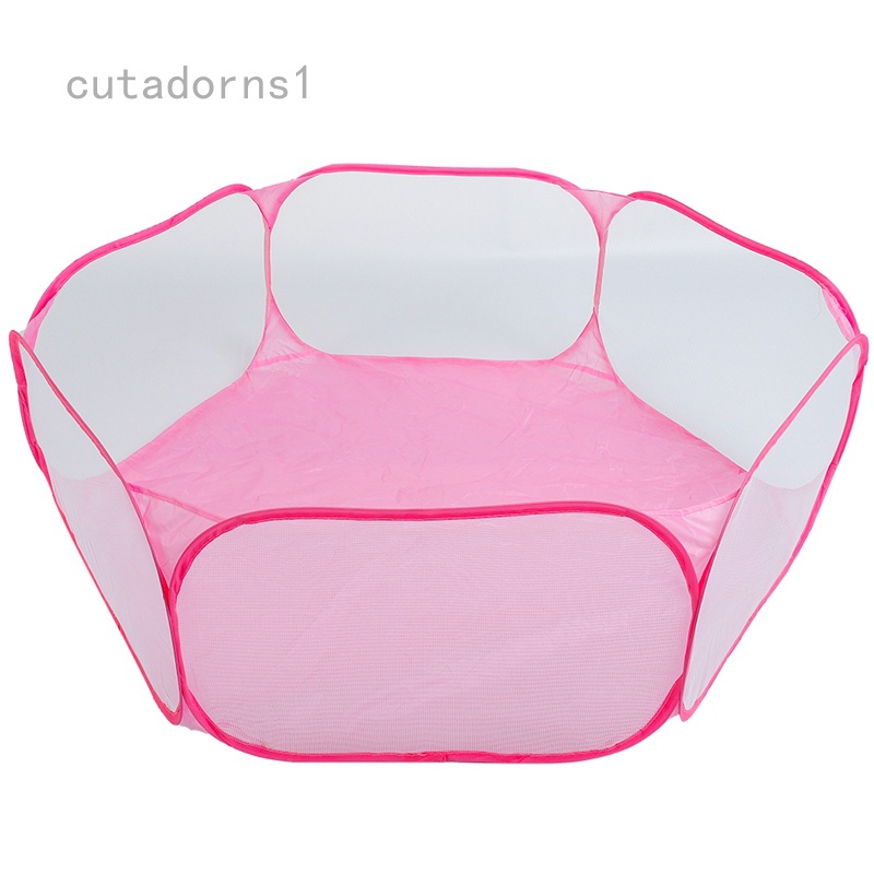 Lều gấp gọn có hàng rào trong suốt để chơi dành cho chuột hamster thỏ chuột lang nhím