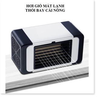 Quạt mini làm mát điều chỉnh hướng gió Refreshing để bàn Công Nghệ Nhật Bản