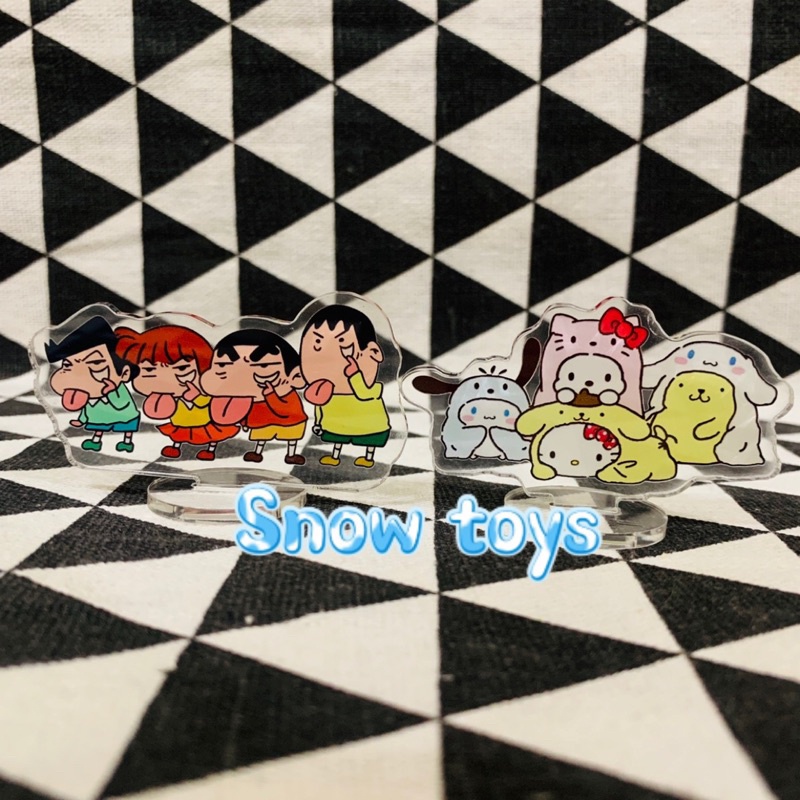 Mô Hình Tượng Standee Acrylic Mica Shin cậu bé bút chì - Nohara Shinnosuke Kazama Toru Sakurada Nene Sato Masao Bo