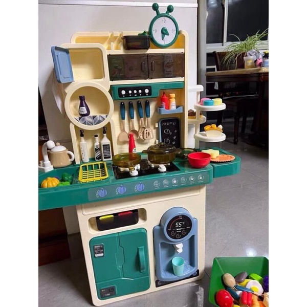 Bộ đồ chơi nấu ăn cao cấp cho bé 99, 93 cm  có hấp trứng