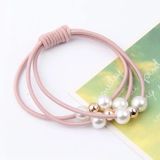 Cột Tóc Trân Châu Cao Su Co Giãn