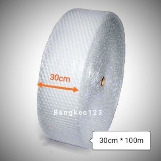 [Hàng Gọn Vừa Xe] Bóng nổ màng xốp hơi gói hàng 30cm x 100m (0.3mx100m) siêu tiết kiệm