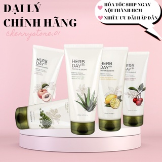 🍒CHERRY🍒 Sữa Rửa Mặt Herbday 365 Hàn Quốc Chiết Xuất Trái Cây Làm Sạch Da Hiệu Quả (170ml)