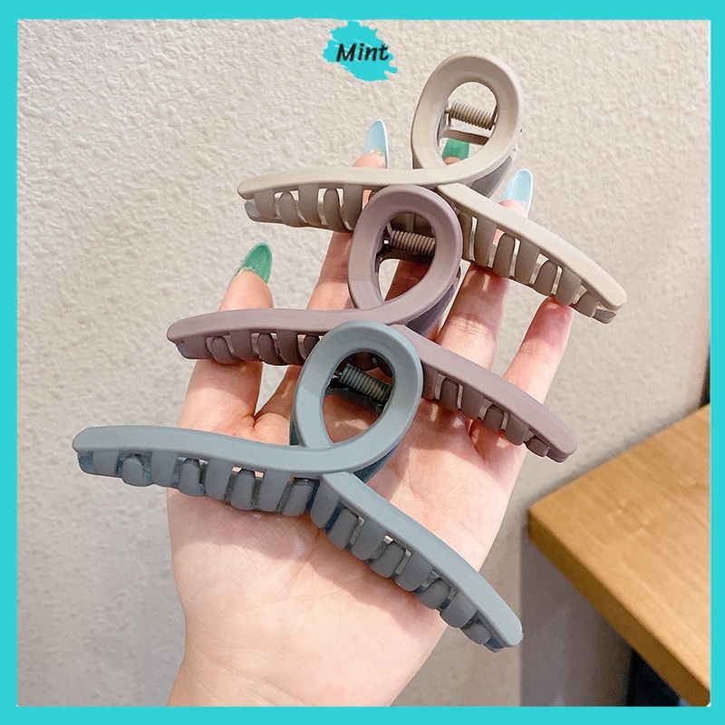 Kẹp Tóc Cỡ Lớn ❤️FREESHIP❤️ Kẹp Càng Cua Chất Lì Cứng Cáp Size 11cm Phong Cách Hàn Quốc