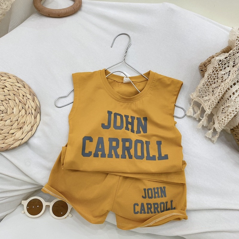 Bộ ba lỗ thể thao bé trai John Carroll