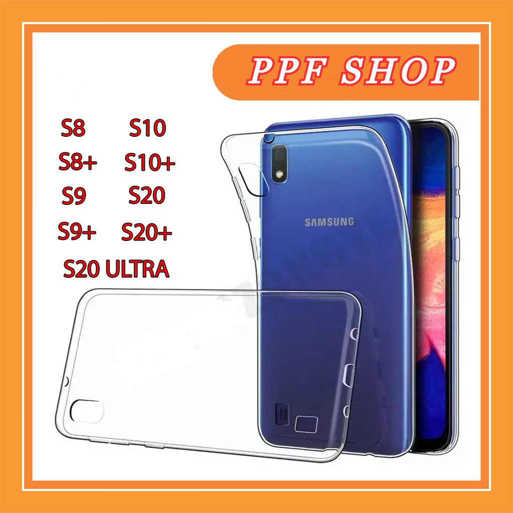 Ốp dẻo trong suốt SAMSUNG S8 / S8+ / S9 / S9+ / S10 / S10+ / S20 / S20+ / S20 ULTRA