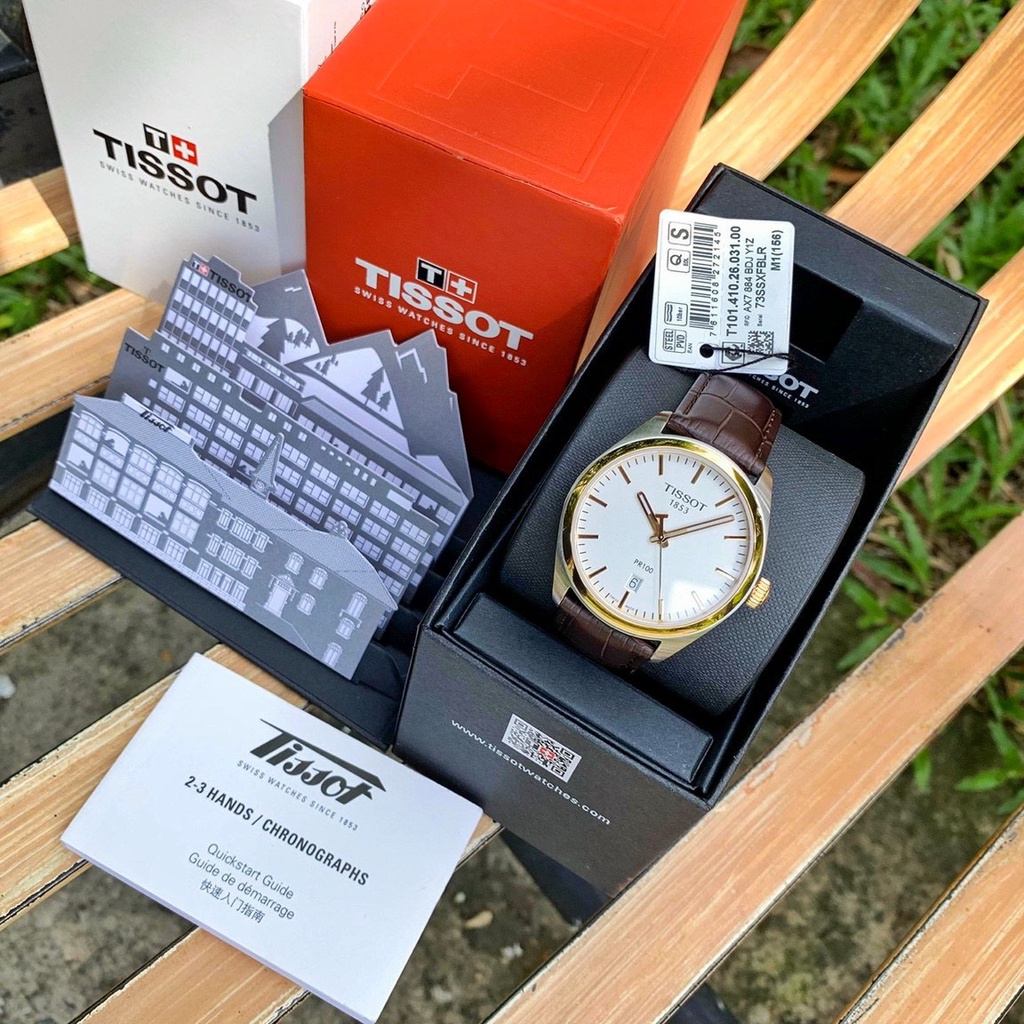 Đồng hồ nam Tissot PR100  -  T101.410.26.031.00  -   Men's Watch - Quartz - Kính Sapphire