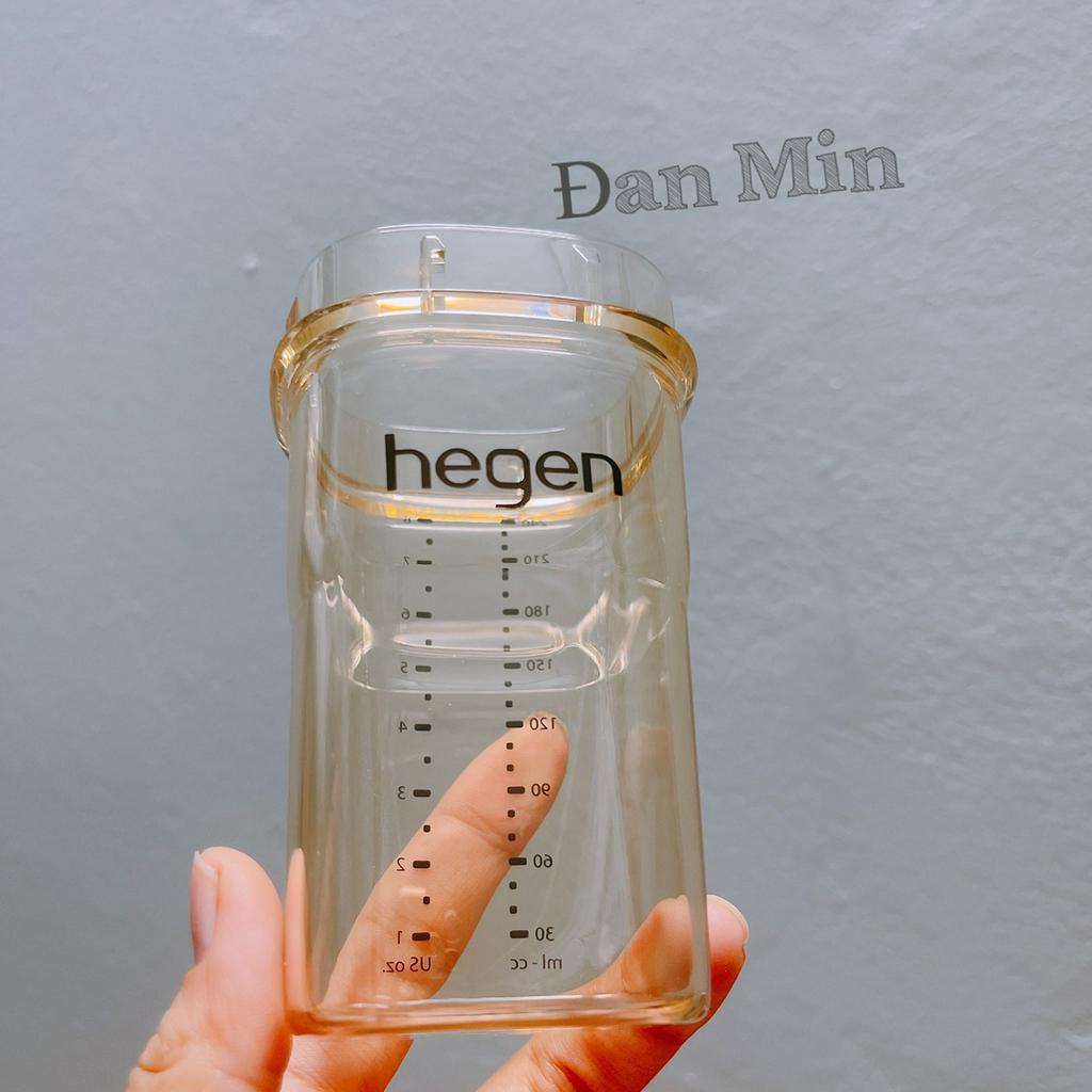Bình trữ sữa hegen, thân bình sữa hegen 150ml 240ml 330ml chính hãng