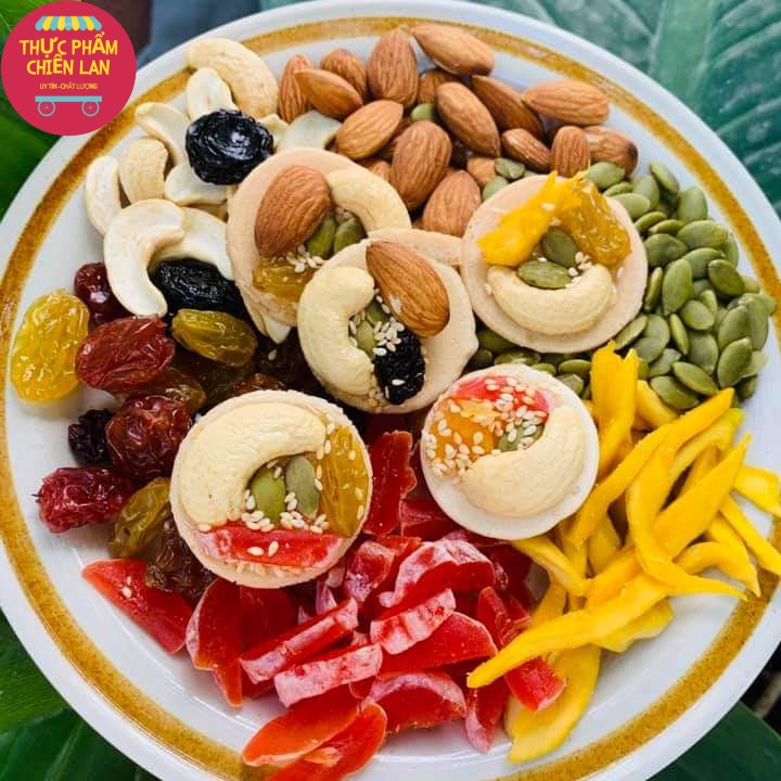 ❤️Bánh Đồng Tiền Hạt Điều Mix Và Trái Cây Ngon Xuất Sắc, Đồ Ăn Vặt Vị Siêu Ngon: Giàu Dinh Dưỡng Hộp 250g, 450g | BigBuy360 - bigbuy360.vn