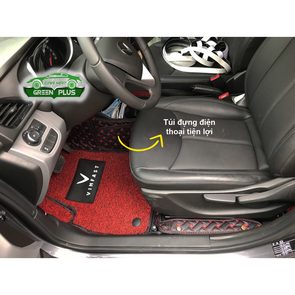  Thảm lót sàn ô tô 5D 6D Vinfast Fadil chống nước, không mùi, phủ kín 90% sàn xe | BigBuy360 - bigbuy360.vn