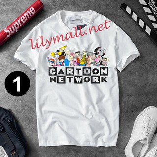 Áo thun - Hoạt hình - Cartoon Network - Mickey - Mario - Unisex - Gia đình - LOG35 - 006