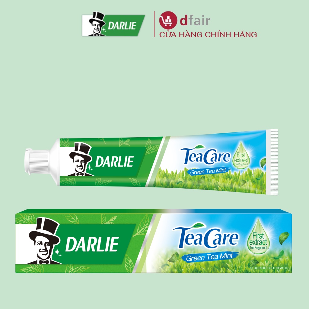 Kem Đánh Răng Ông Già Darlie Ngừa Sâu Răng Giúp Hơi Thở Thơm Mát TEA CARE MINT 160g