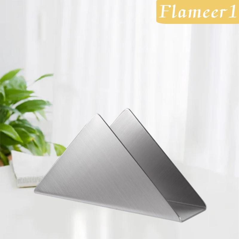 Giá Đỡ Khăn Giấy Hình Tam Giác Màu Vàng Kim Sắp Xếp Gọn Gàng Cho Xe Hơi Phòng