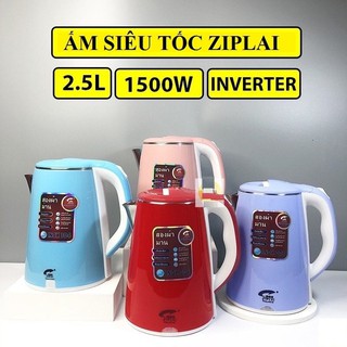 Ấm Siêu Tốc 2 Lớp Cách Nhiệt JipLai Thái Lan 2.5L