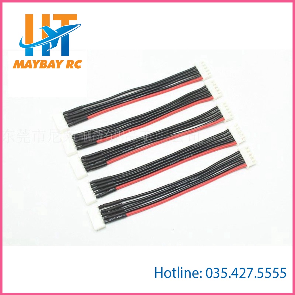 Dây nối dài jack balancel 2s- 6s dây awg 22 dài 10cm