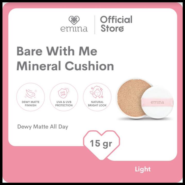 Phấn Nước Emina Bare With Me 15g - 01