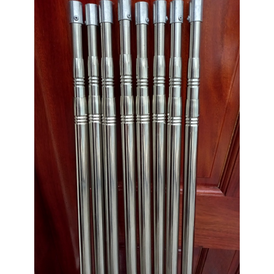 Sào INOX ĐA NĂNG hơn 3 mét,dùng móc cành cây, quét mạng nhện, phơi quần áo, vợt cá,treo lồng chim....