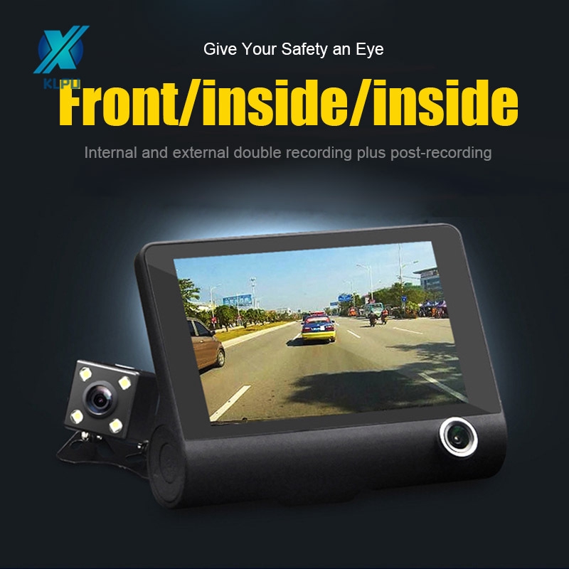 Máy Quay Hành Trình Xe Hơi Klpu 3 Lens | BigBuy360 - bigbuy360.vn