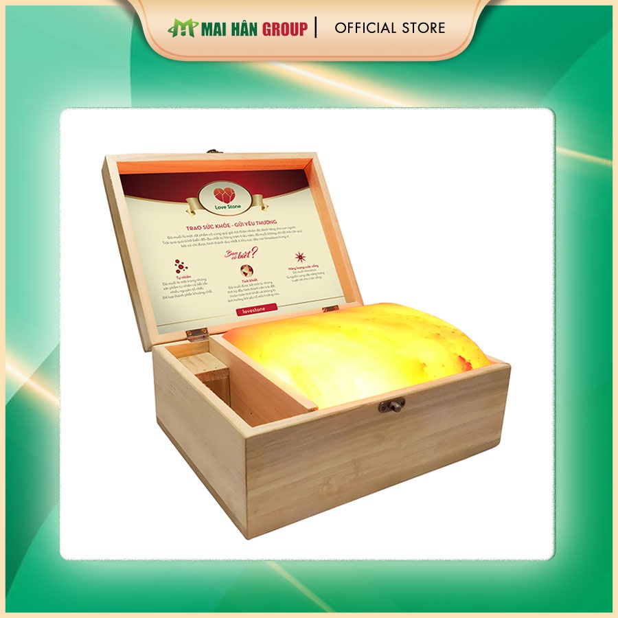 Hộp Đá Muối Massage Chân LoveStone Standard Vip - Hàng Chính Hãng 100%