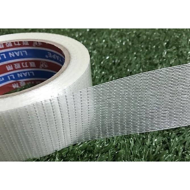 Băng dính sợi thủy tinh sọc caro chất lượng cao, nhiều kích cỡ