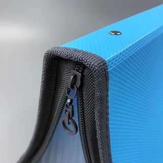 A4 Multi-layer Organ Bag Zipper Information Briefcase Document File Folder Pack